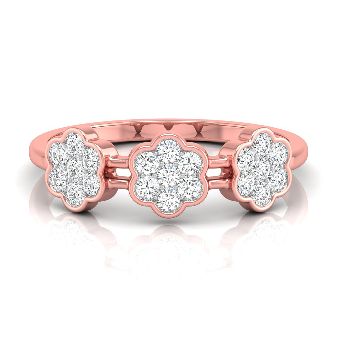 Magic Luxury in Bloom Diamond Ring