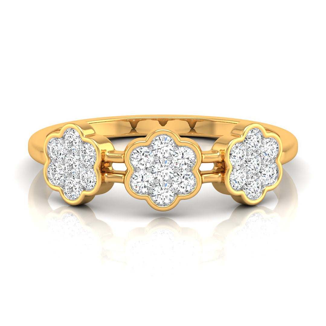 Magic Luxury in Bloom Diamond Ring