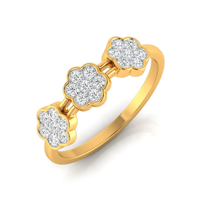 Magic Luxury in Bloom Diamond Ring