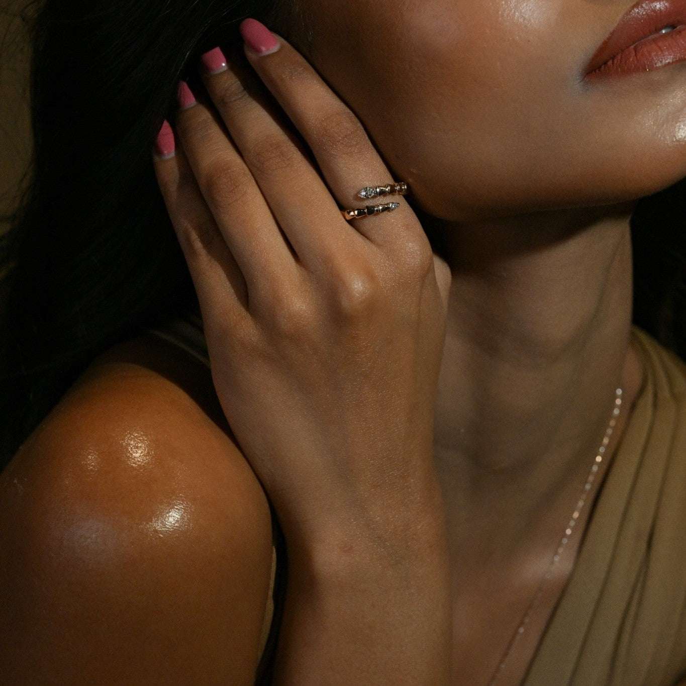 Serpent Coil Ring