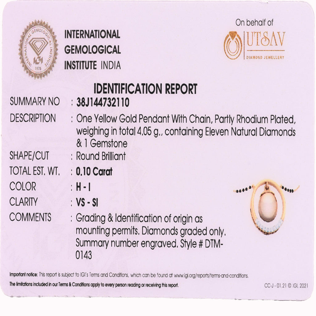 Magic Diapearl Mangalsutra