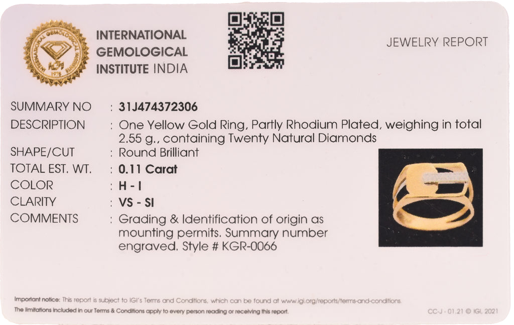 Magic Octadiamond Gents Ring