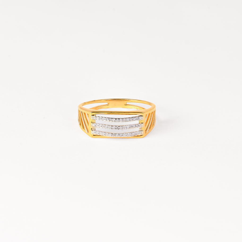 Magic Tribar Gents Ring