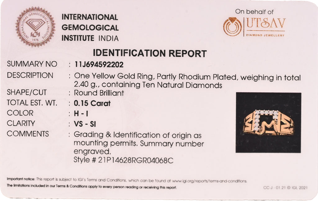 Magic Initial M Ring