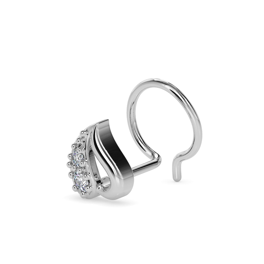 Diya Floral Charm nosepin