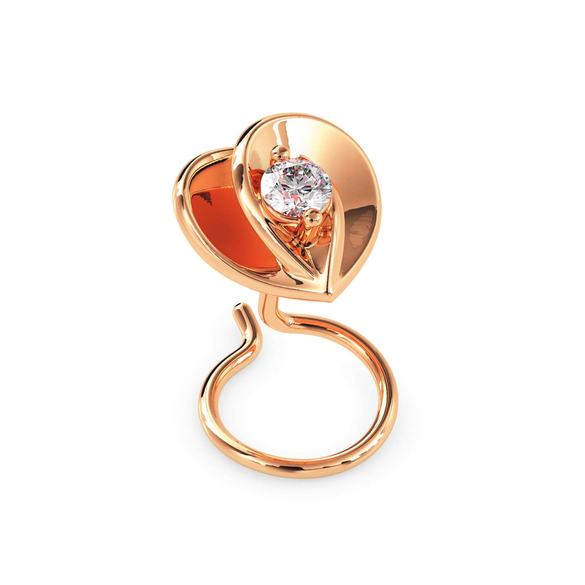 Zara Shine Ringlet nosepin