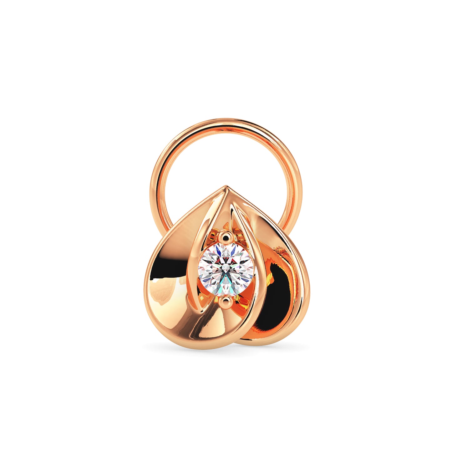 Zara Shine Ringlet nosepin