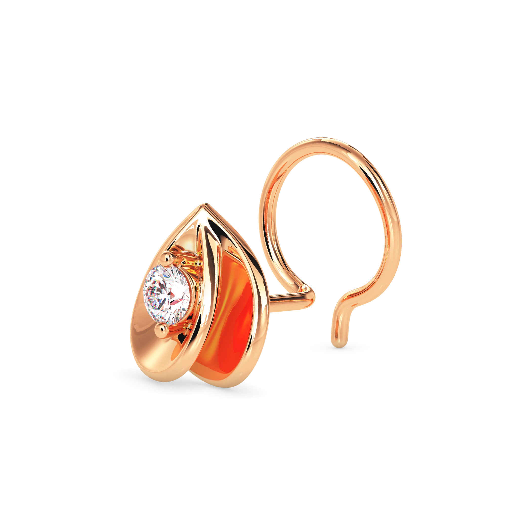 Zara Shine Ringlet nosepin