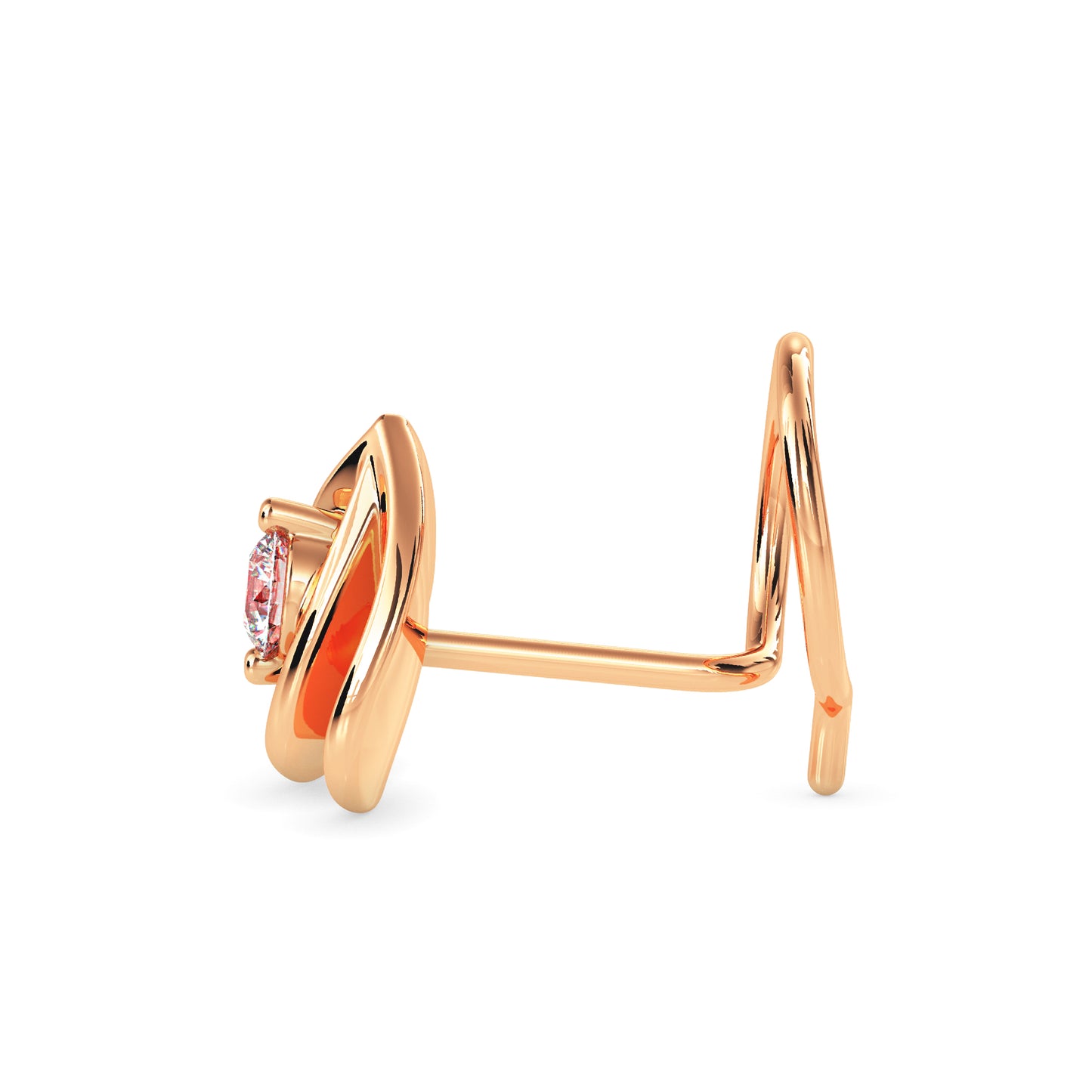 Zara Shine Ringlet nosepin