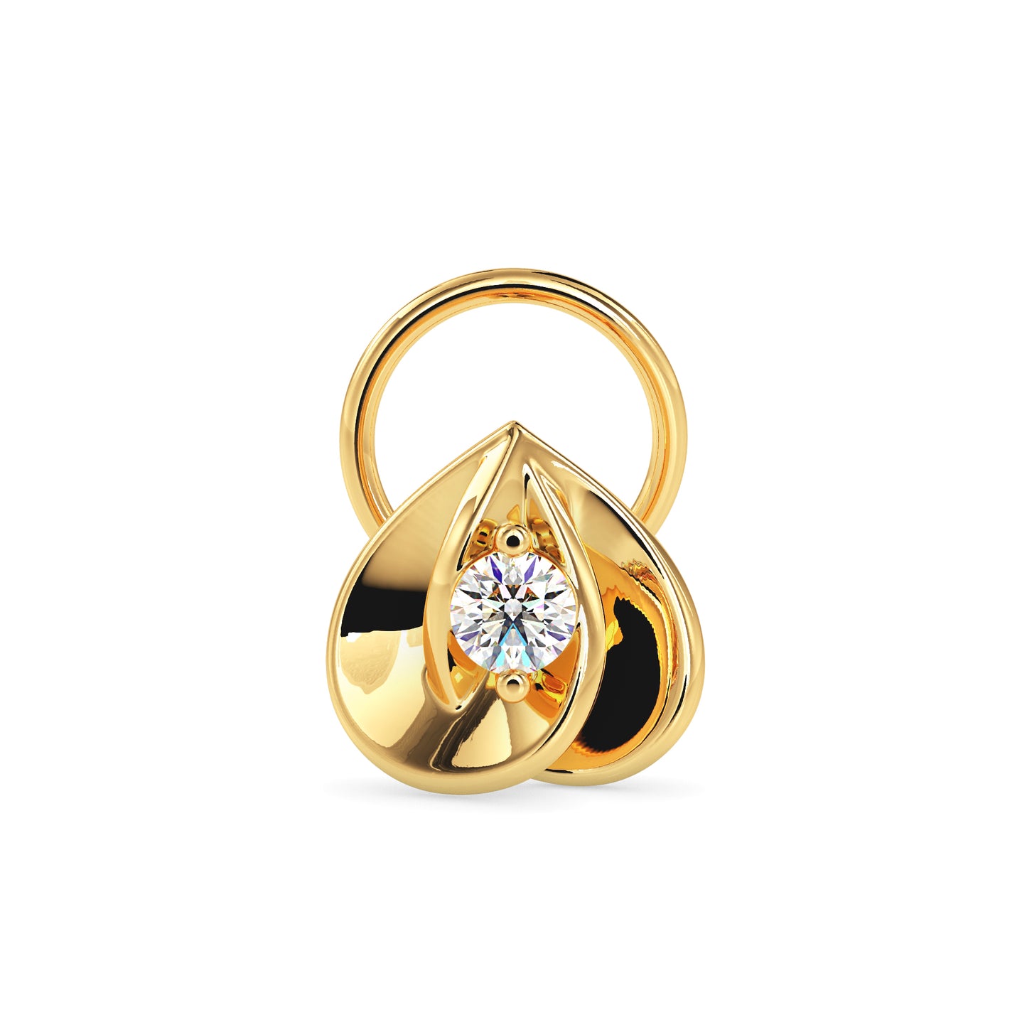 Zara Shine Ringlet nosepin