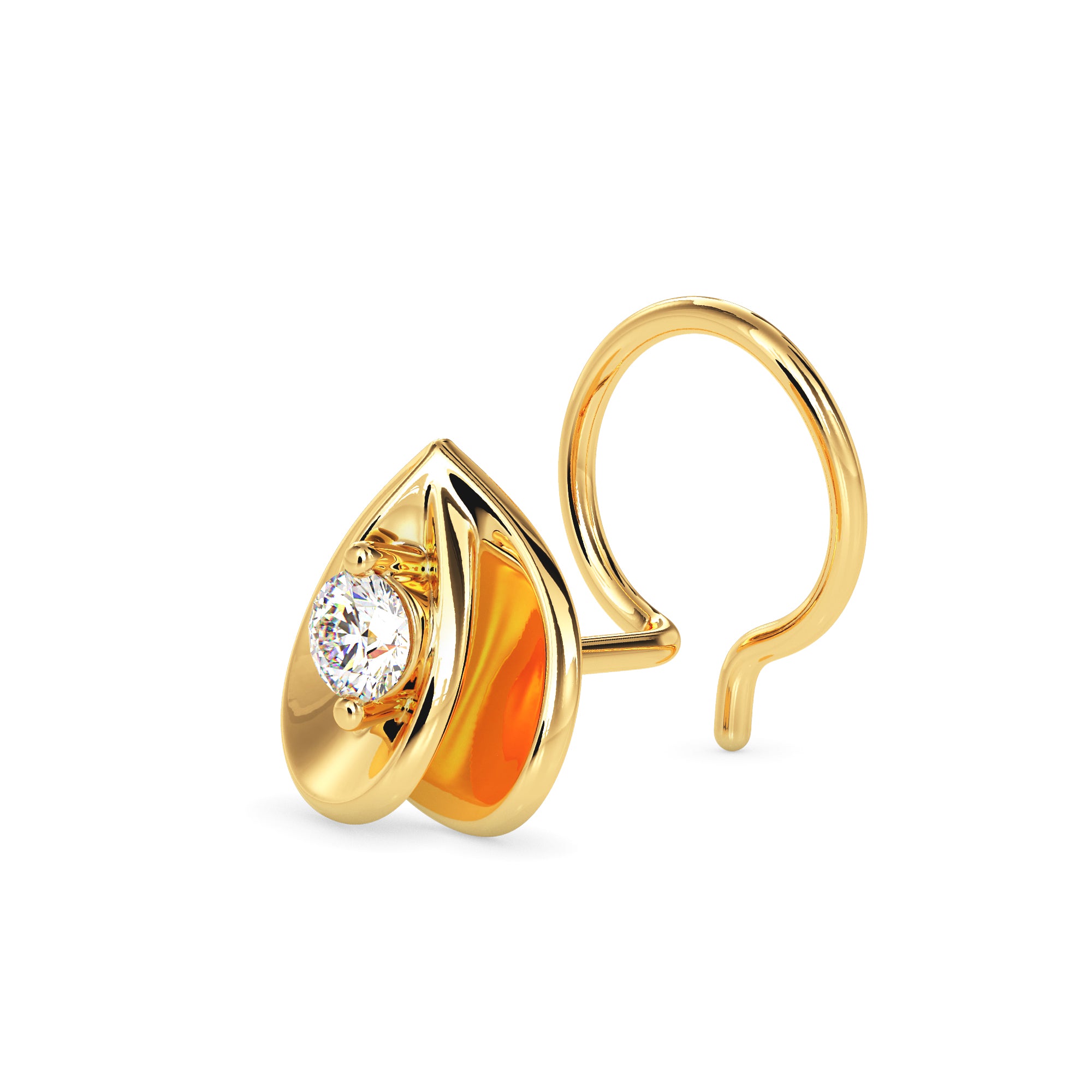 Zara Shine Ringlet nosepin