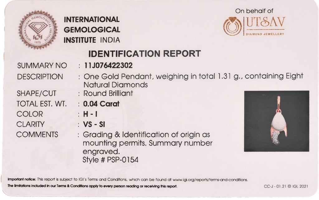 Magic Snow White Pendant