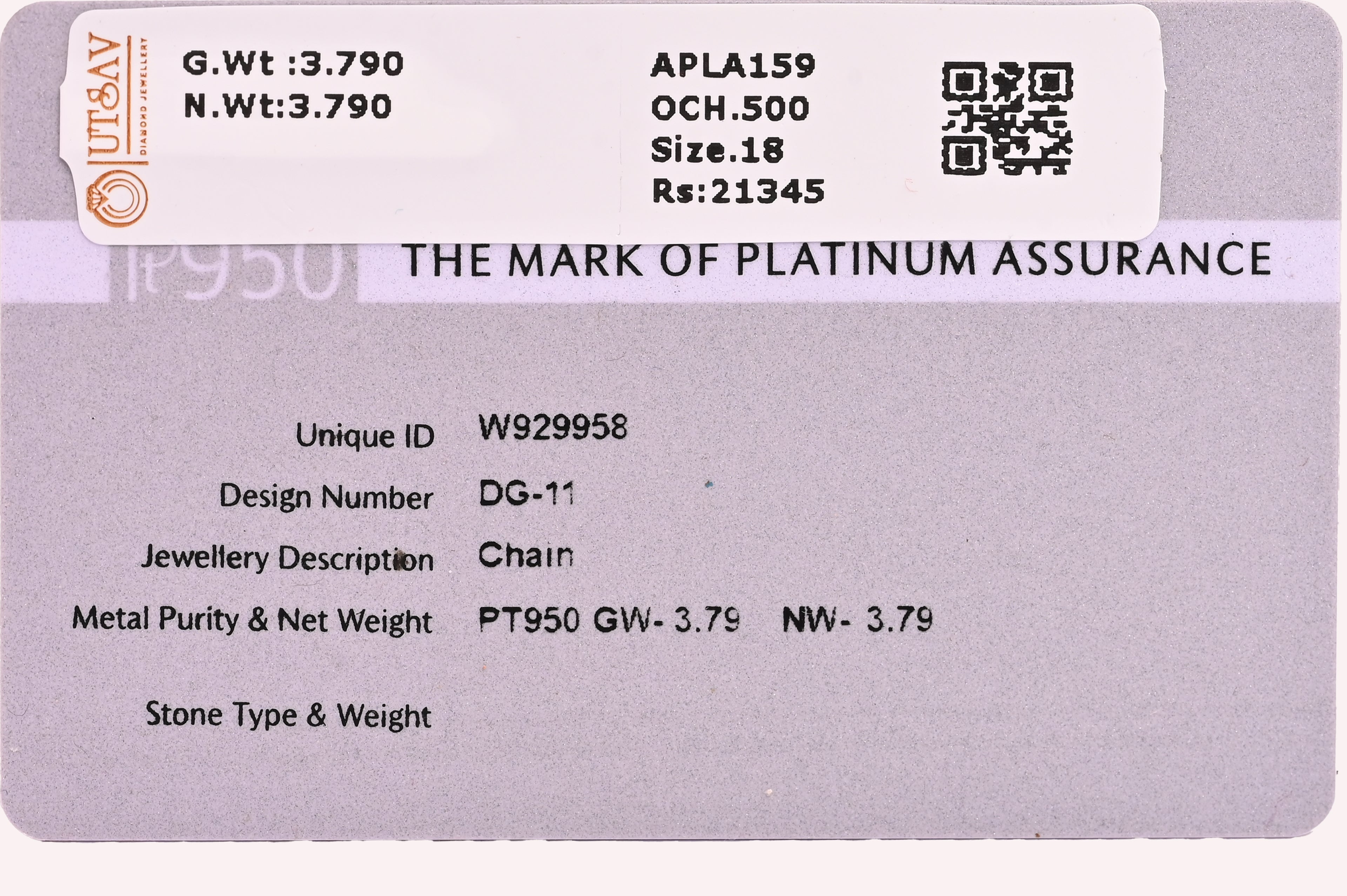 Magic Perfect Platinum Chain