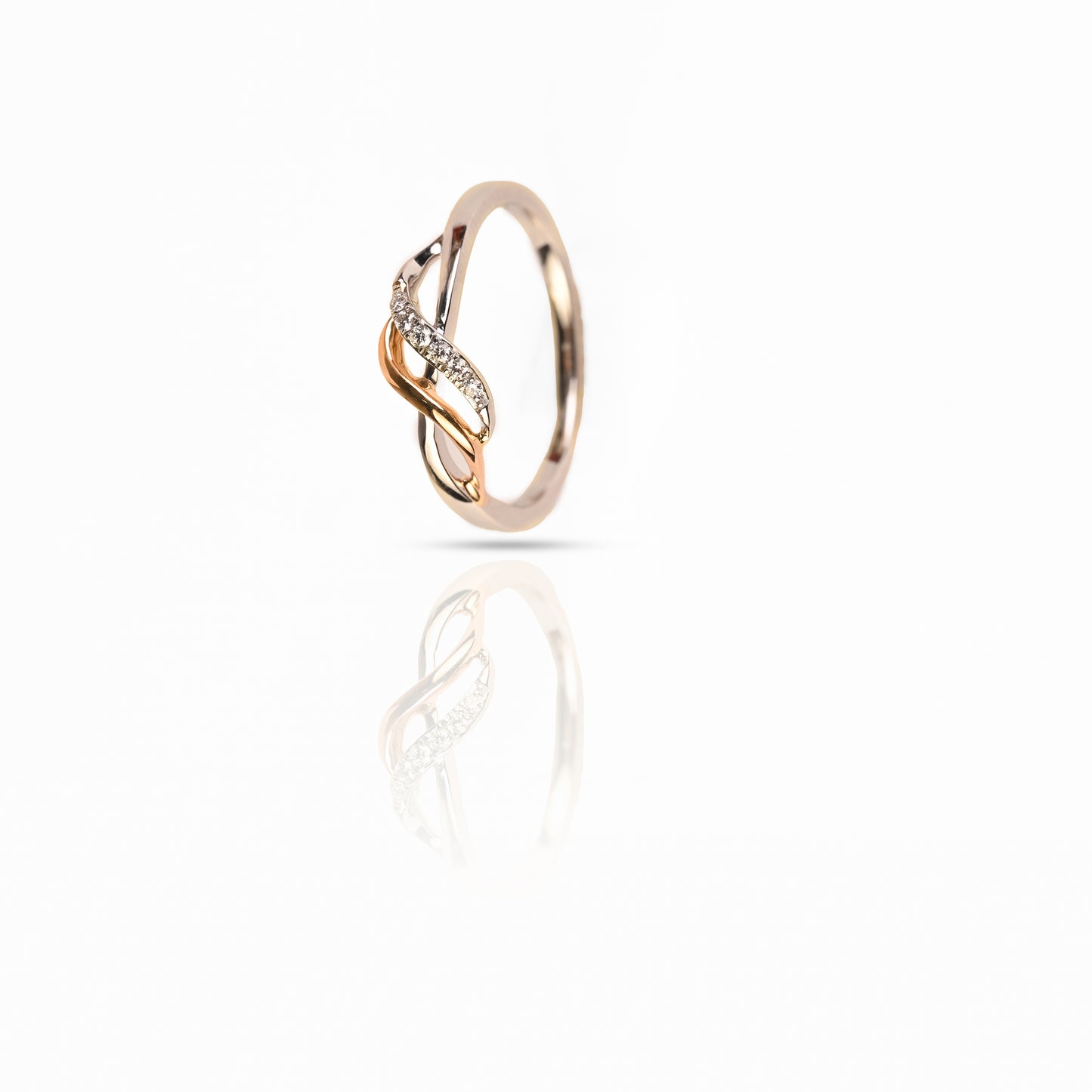 Magic Entangled Rose Gold Ring