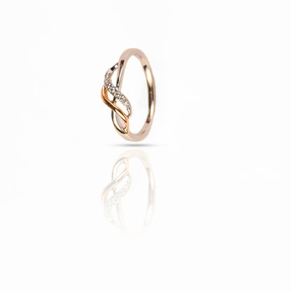 Magic Entangled Rose Gold Ring