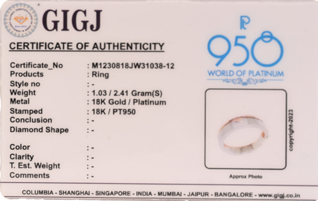 Magic Classic Platinum Love Bands