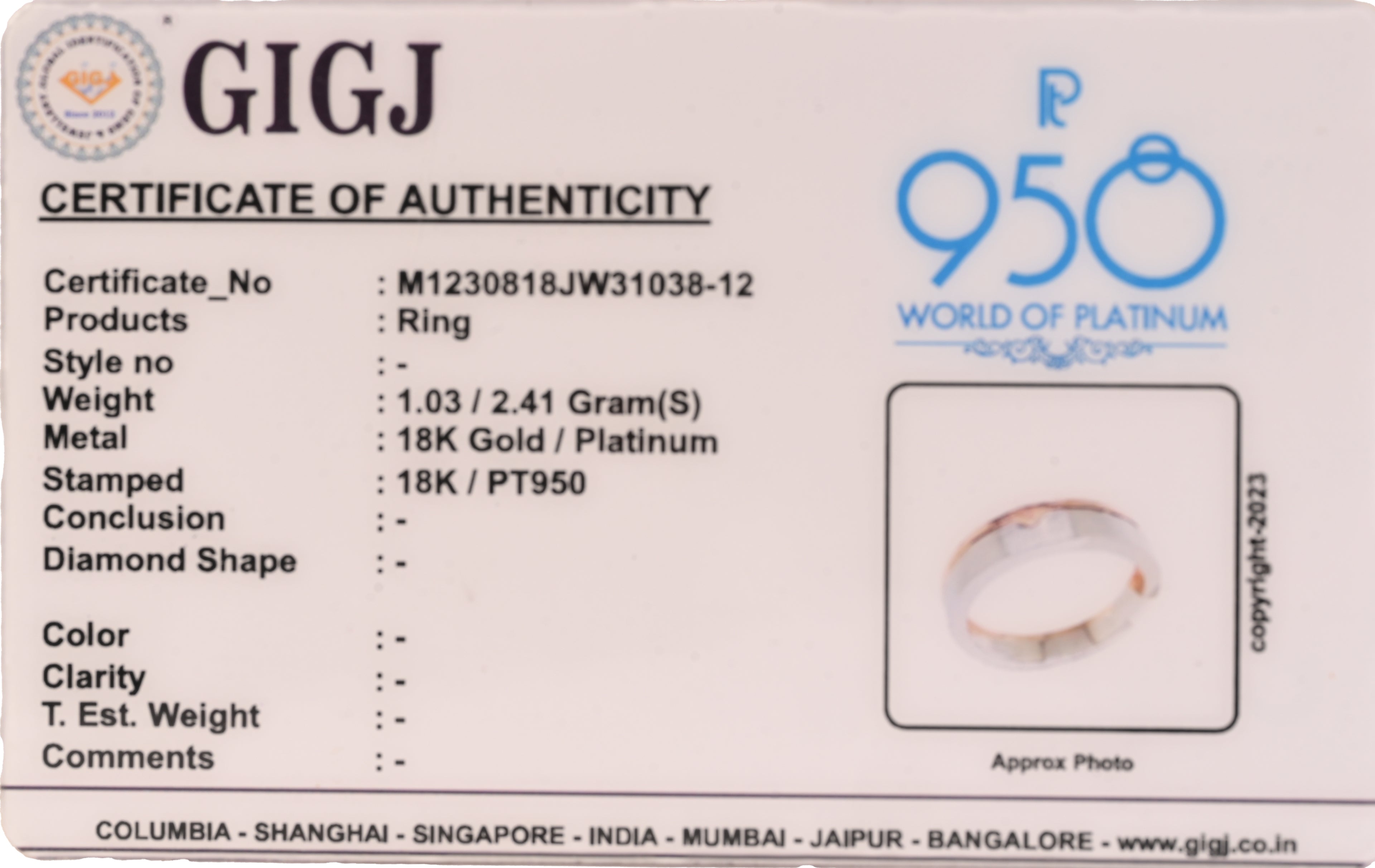 Magic Classic Platinum Love Bands