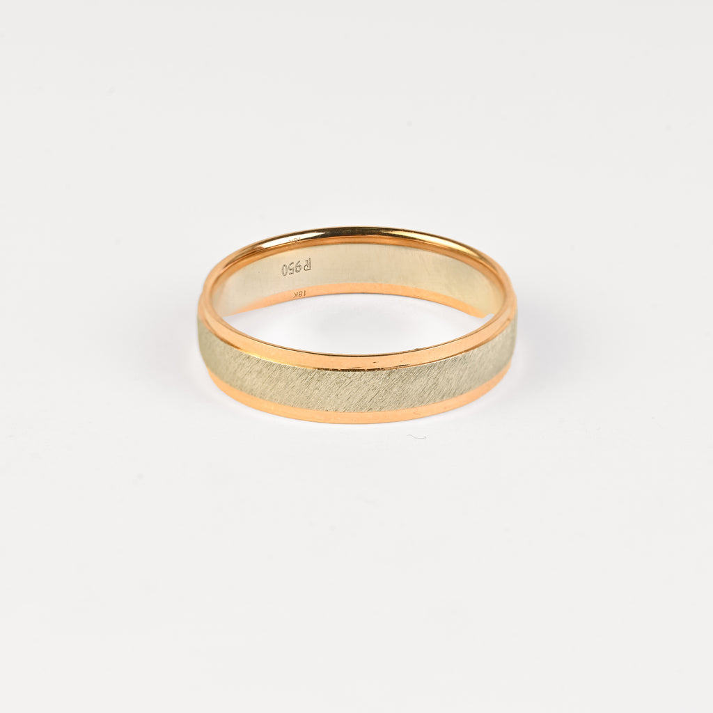 Magic Dual Colour Platinum Ring