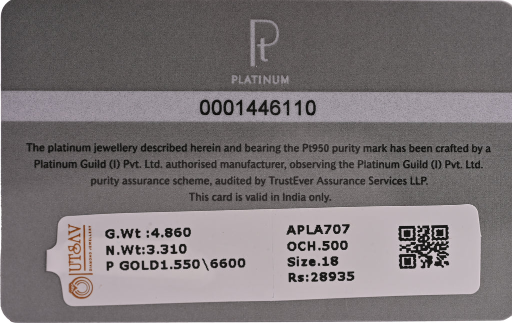 Magic Dual Colour Platinum Ring