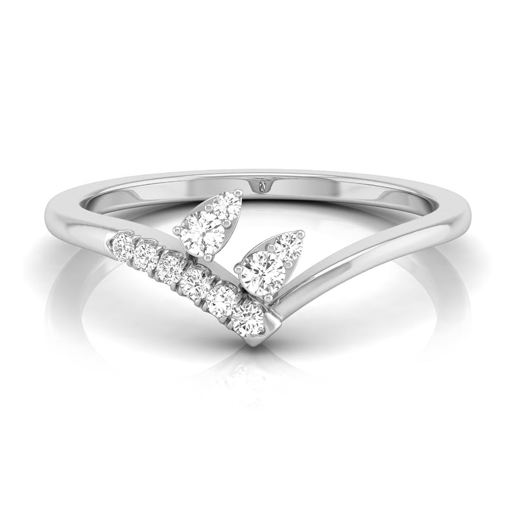 Magic Graceful Diamond Modern Ring