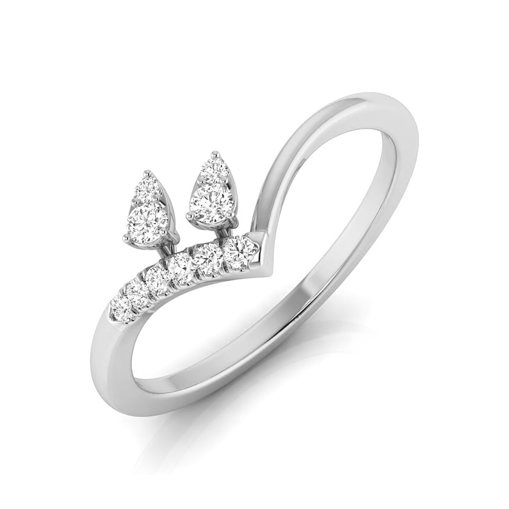 Magic Graceful Diamond Modern Ring