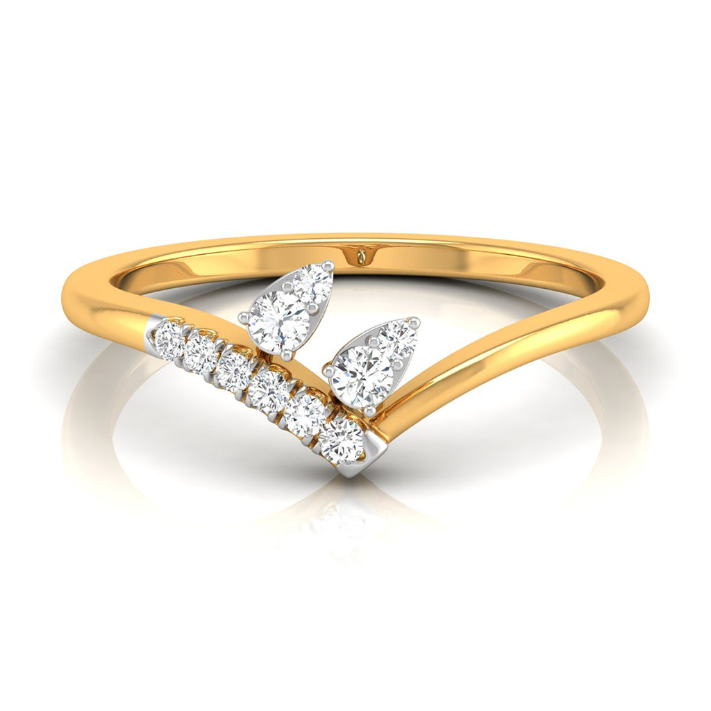 Magic Graceful Diamond Modern Ring
