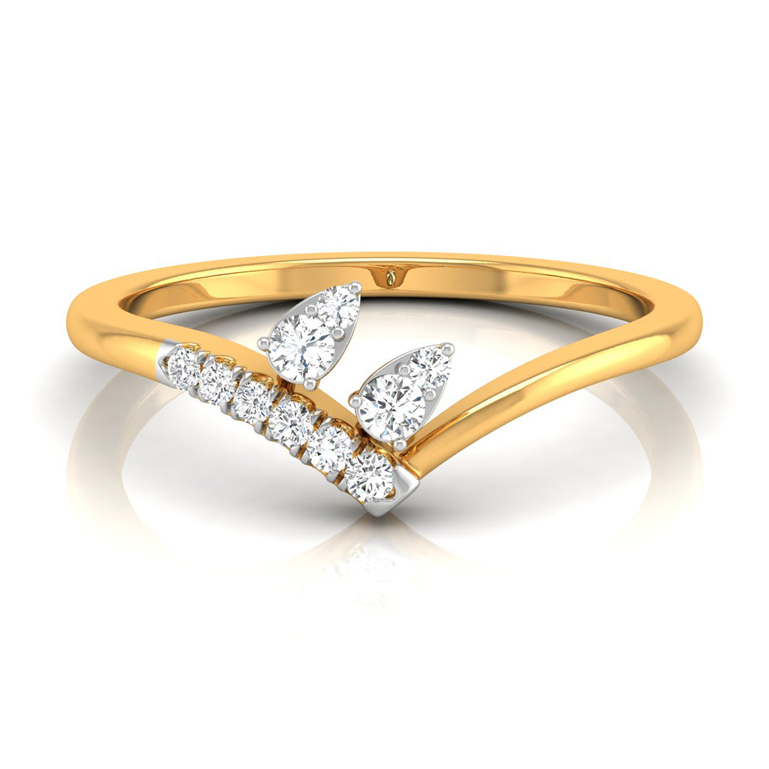 Magic Graceful Diamond Modern Ring