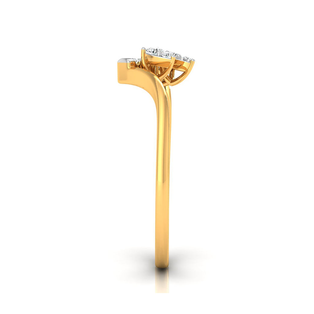 Magic Graceful Diamond Modern Ring