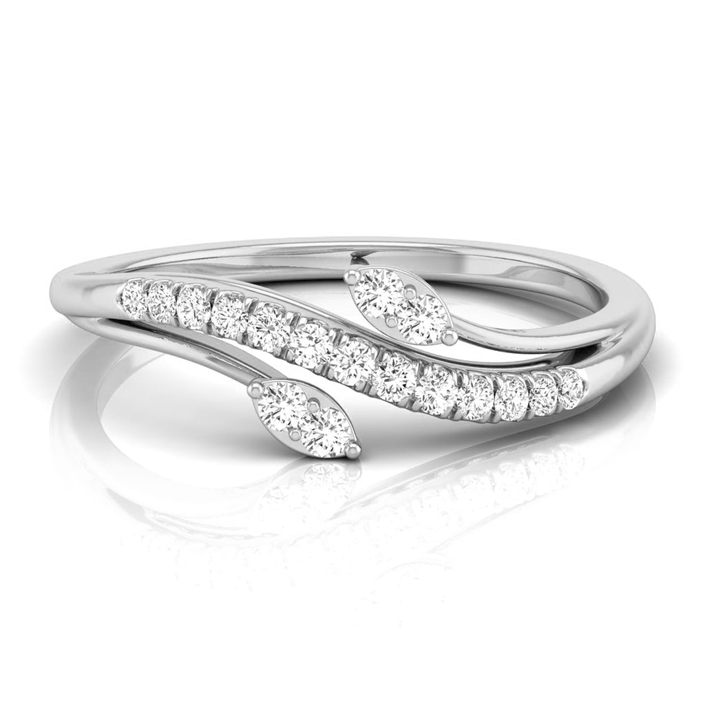 Magic Sophisticated Linked Diamond Ring