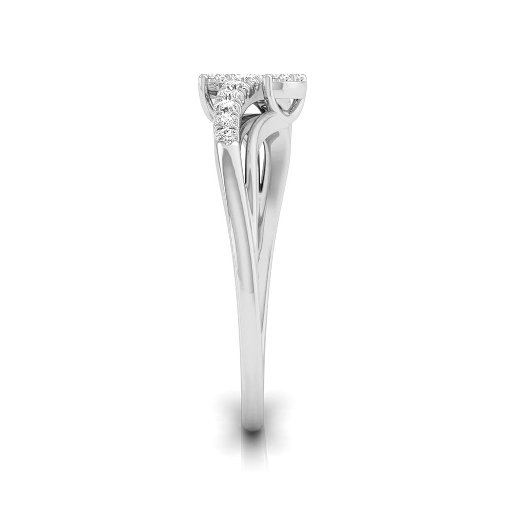 Magic Sophisticated Linked Diamond Ring