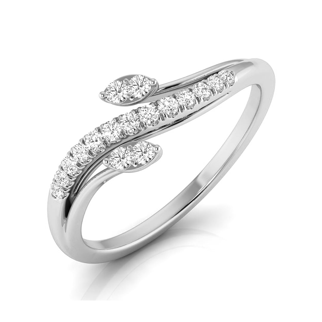 Magic Sophisticated Linked Diamond Ring