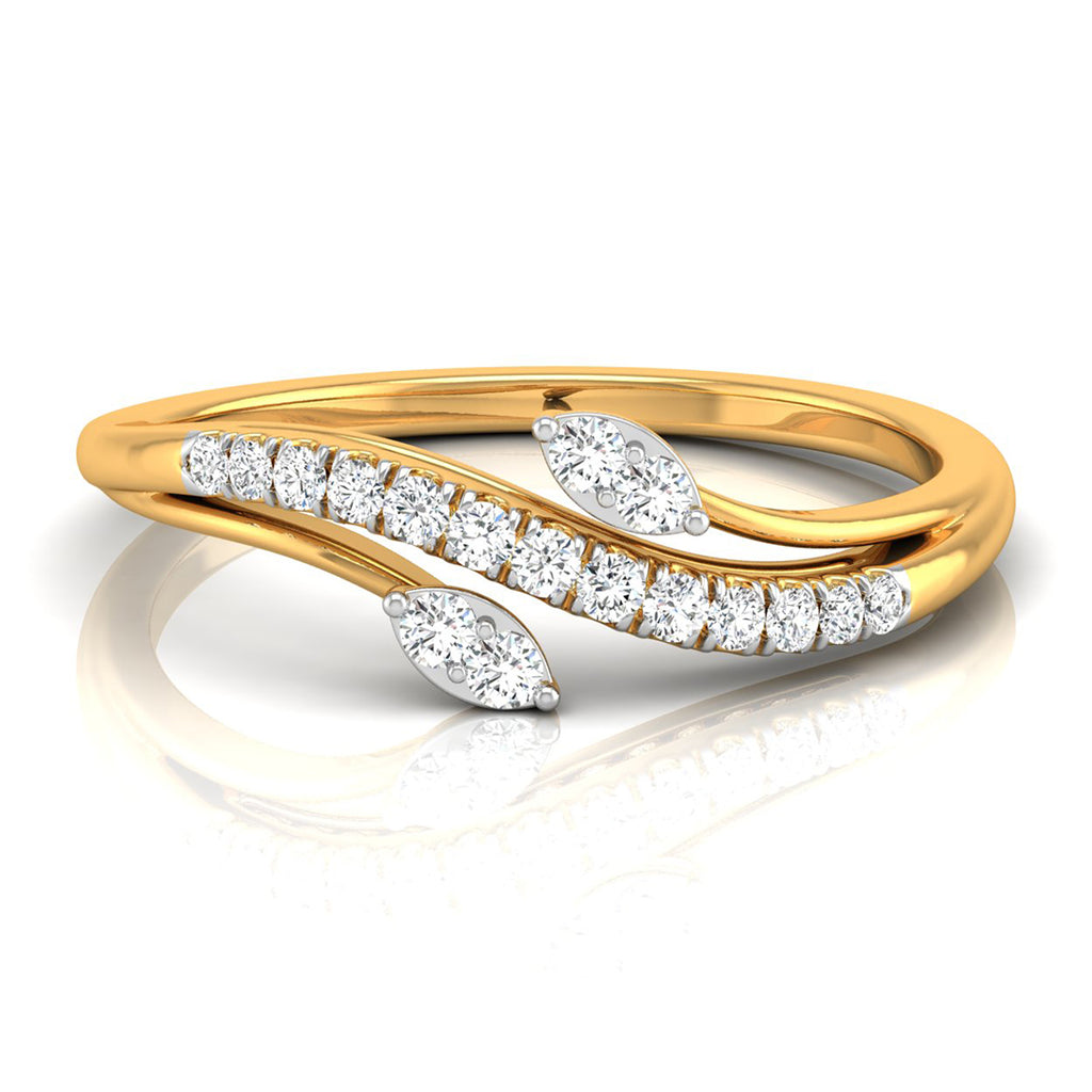 Magic Sophisticated Linked Diamond Ring