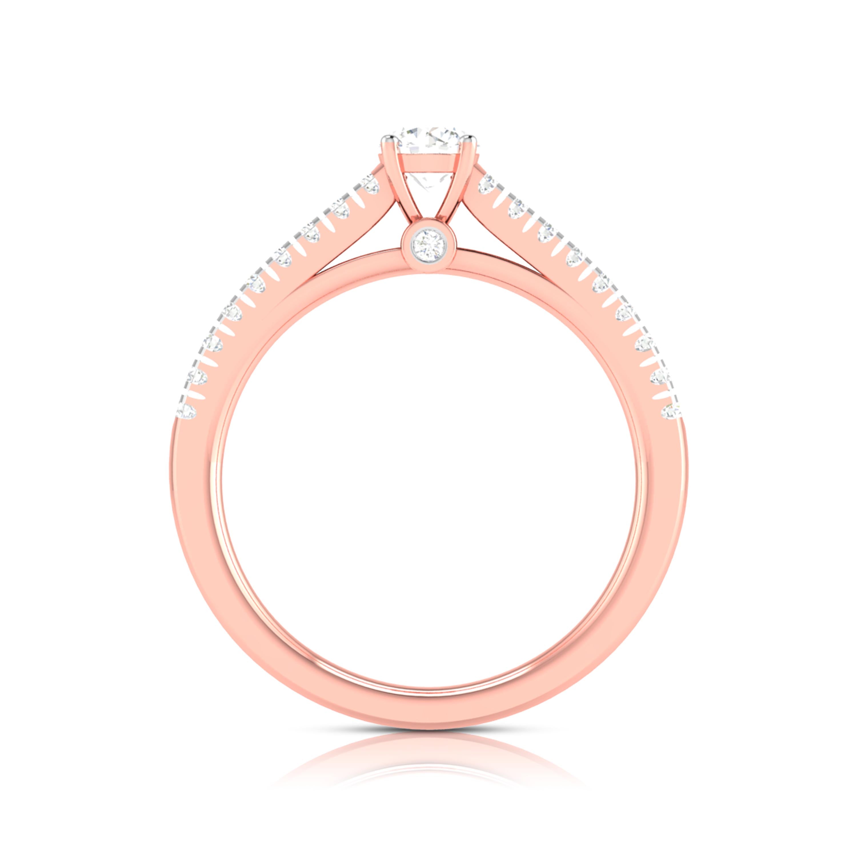 Magic Minimalist Glam Dazzling Diamond Ring