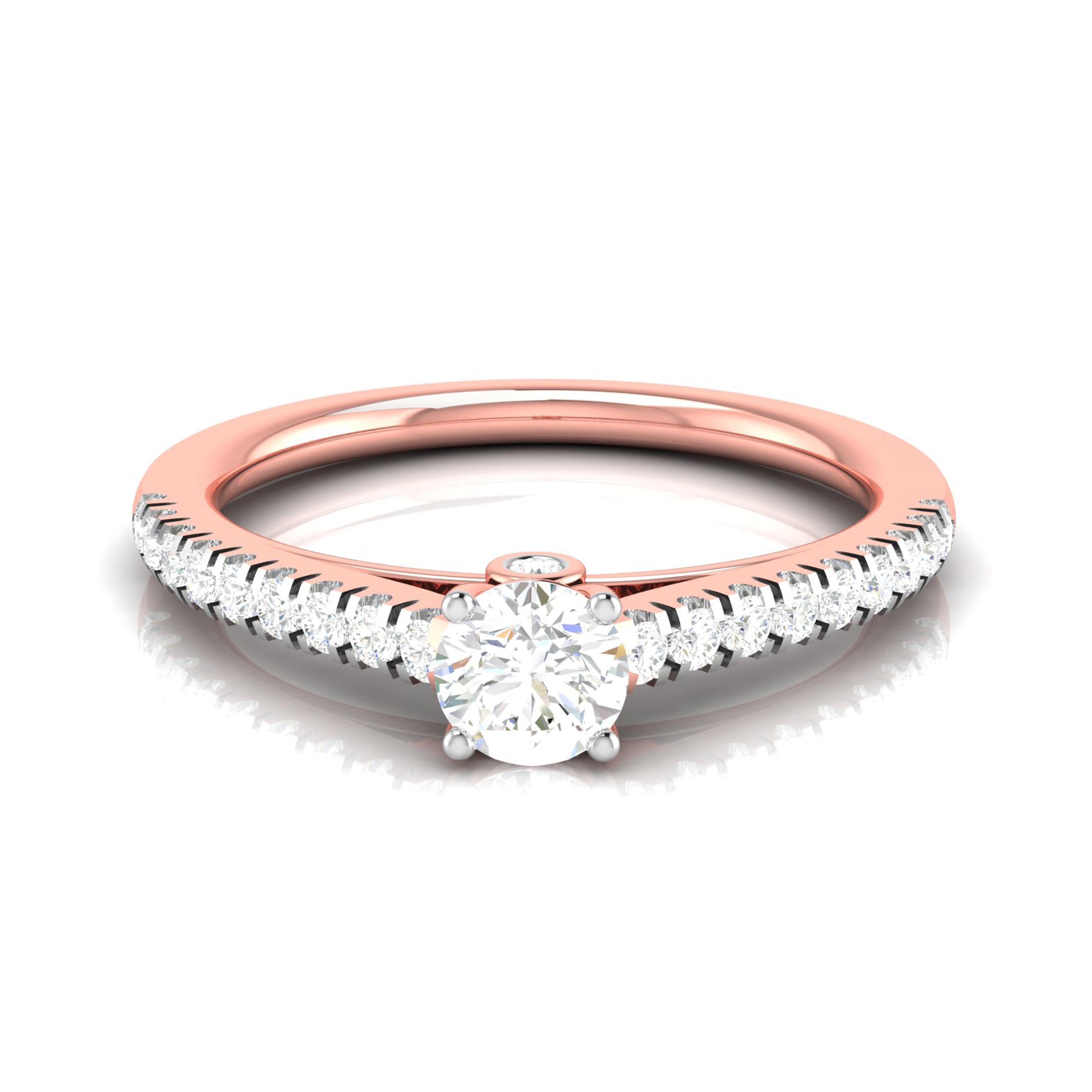 Magic Minimalist Glam Dazzling Diamond Ring