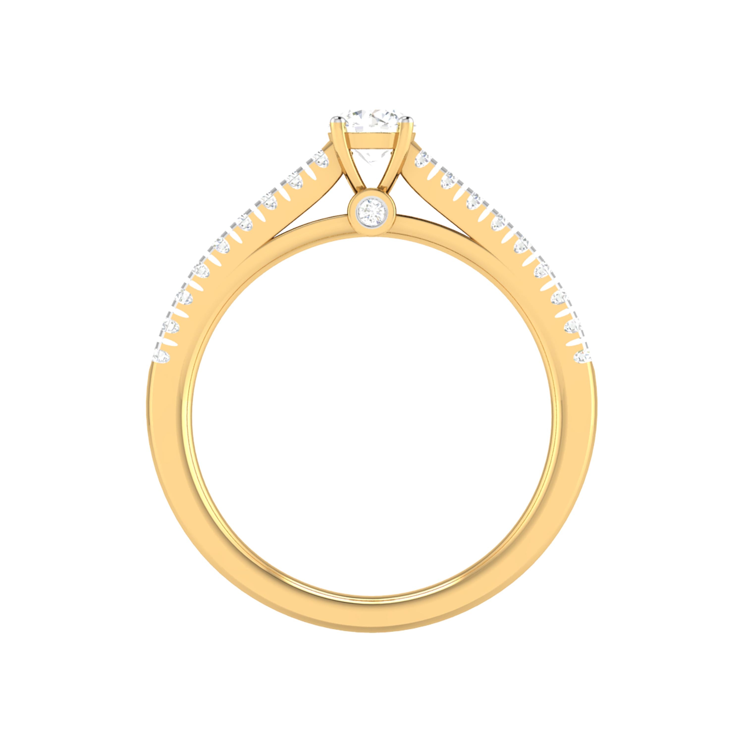 Magic Minimalist Glam Dazzling Diamond Ring