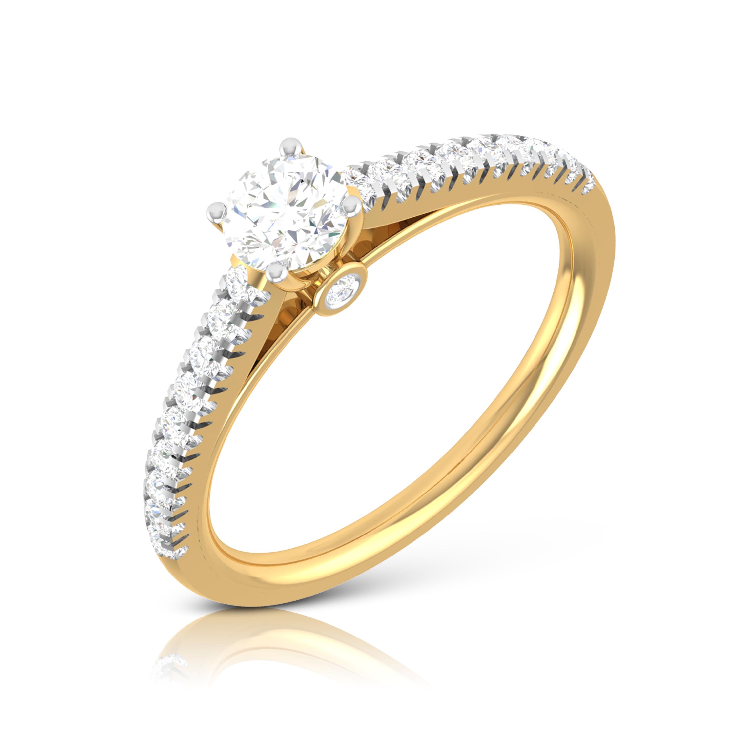 Magic Minimalist Glam Dazzling Diamond Ring