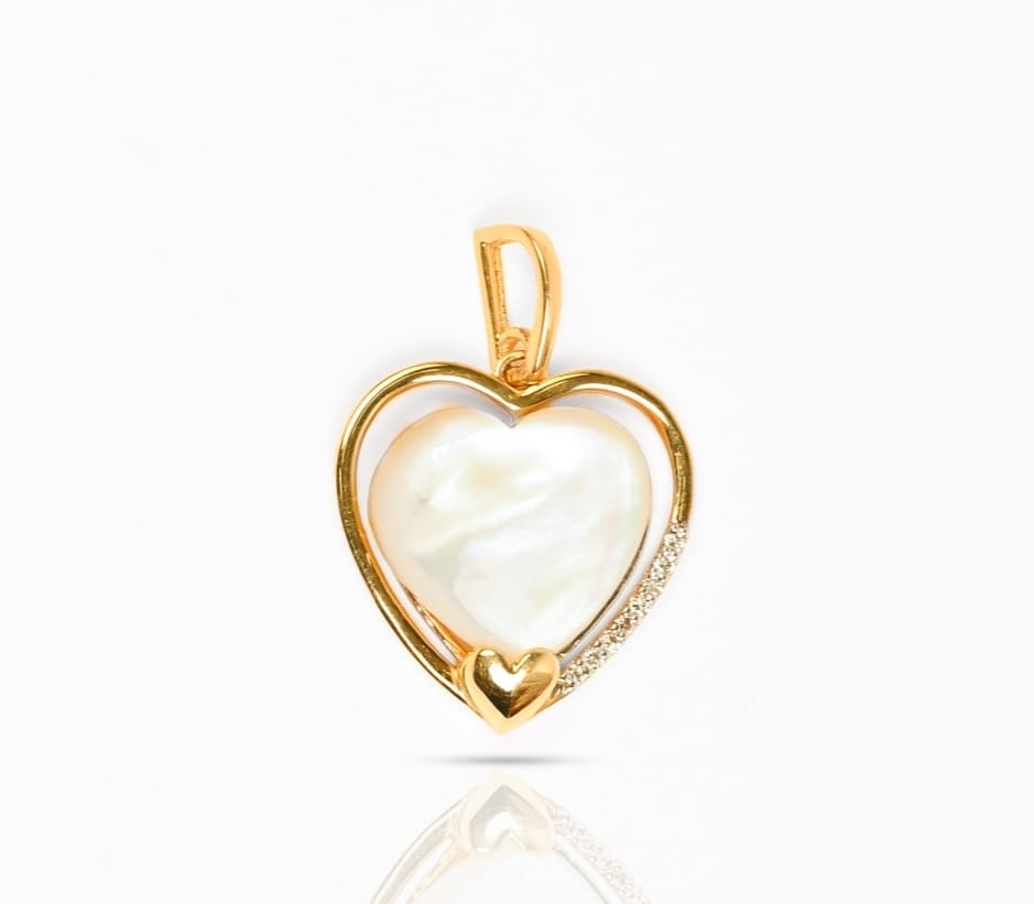 Magic Peaceful Calm Heart Pendant