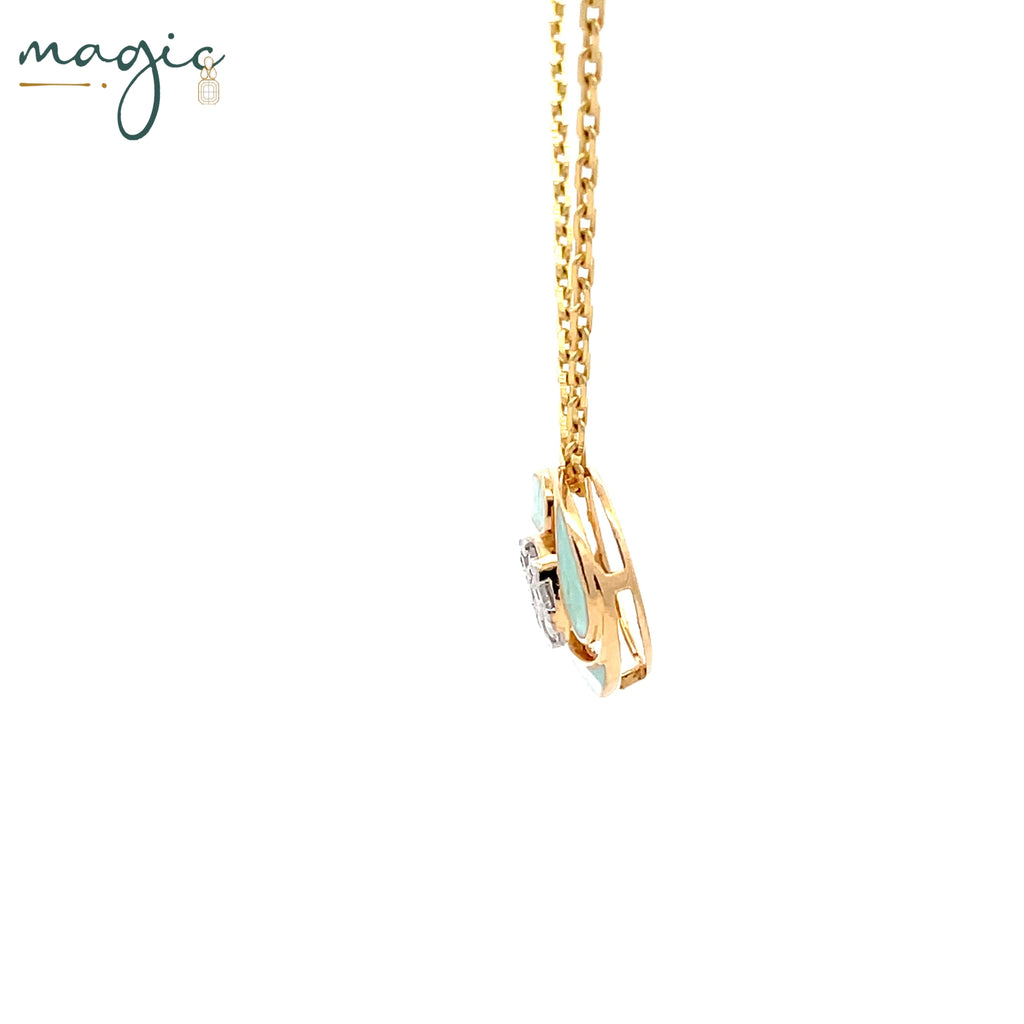 Magic Swirl of Droplets Pendant