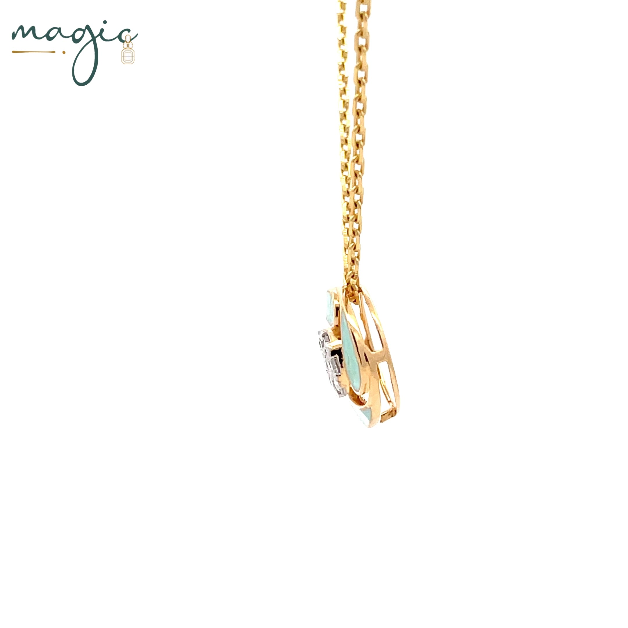 Magic Swirl of Droplets Pendant