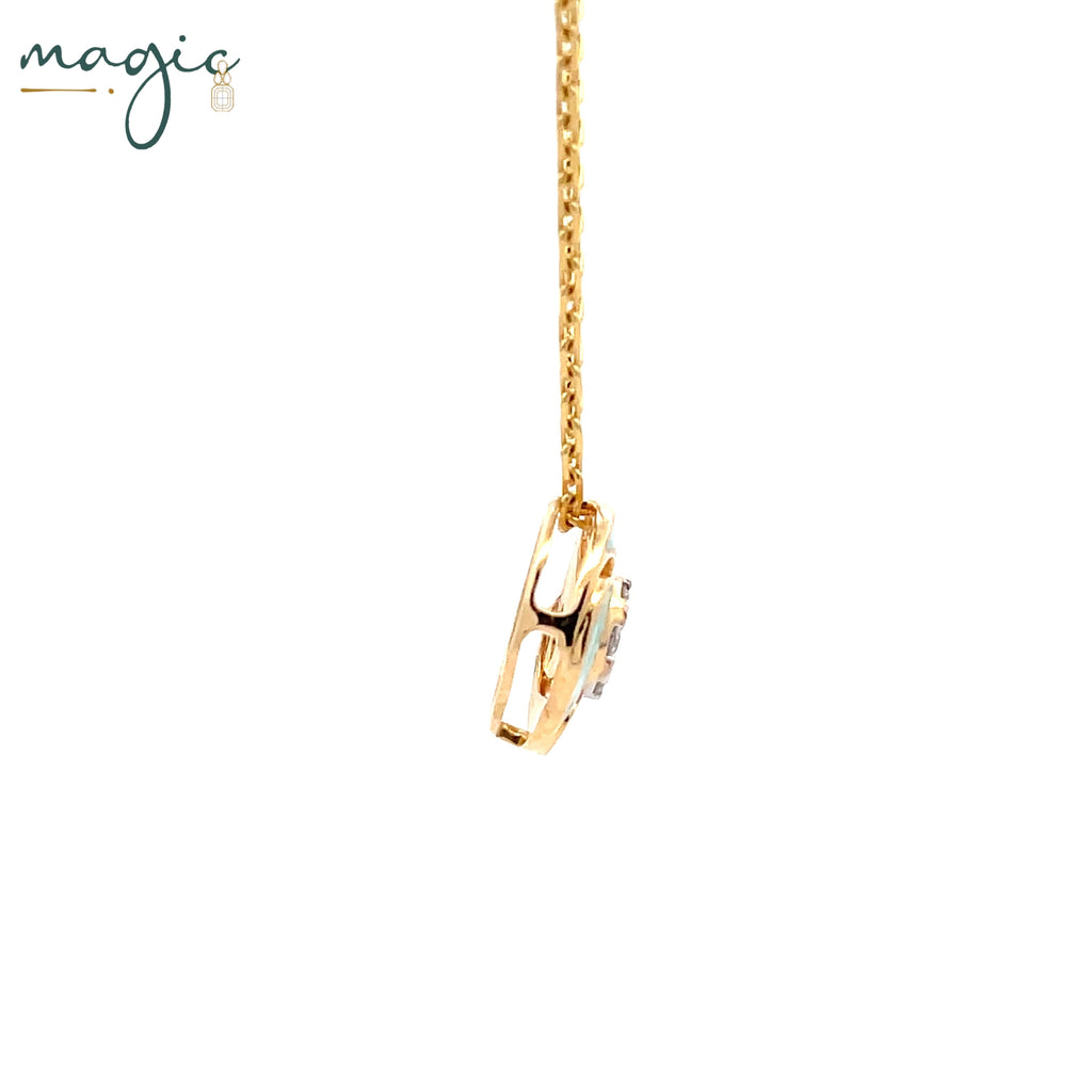 Magic Swirl of Droplets Pendant