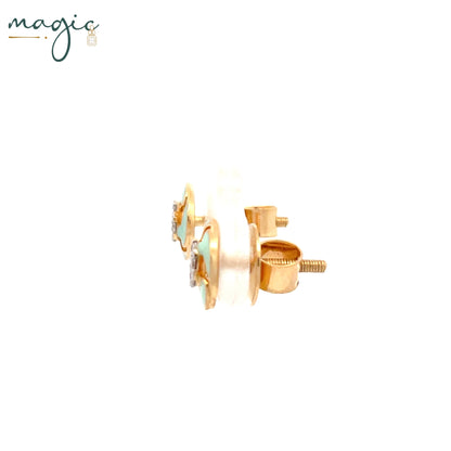 Magic Swirl of Droplets Earrings