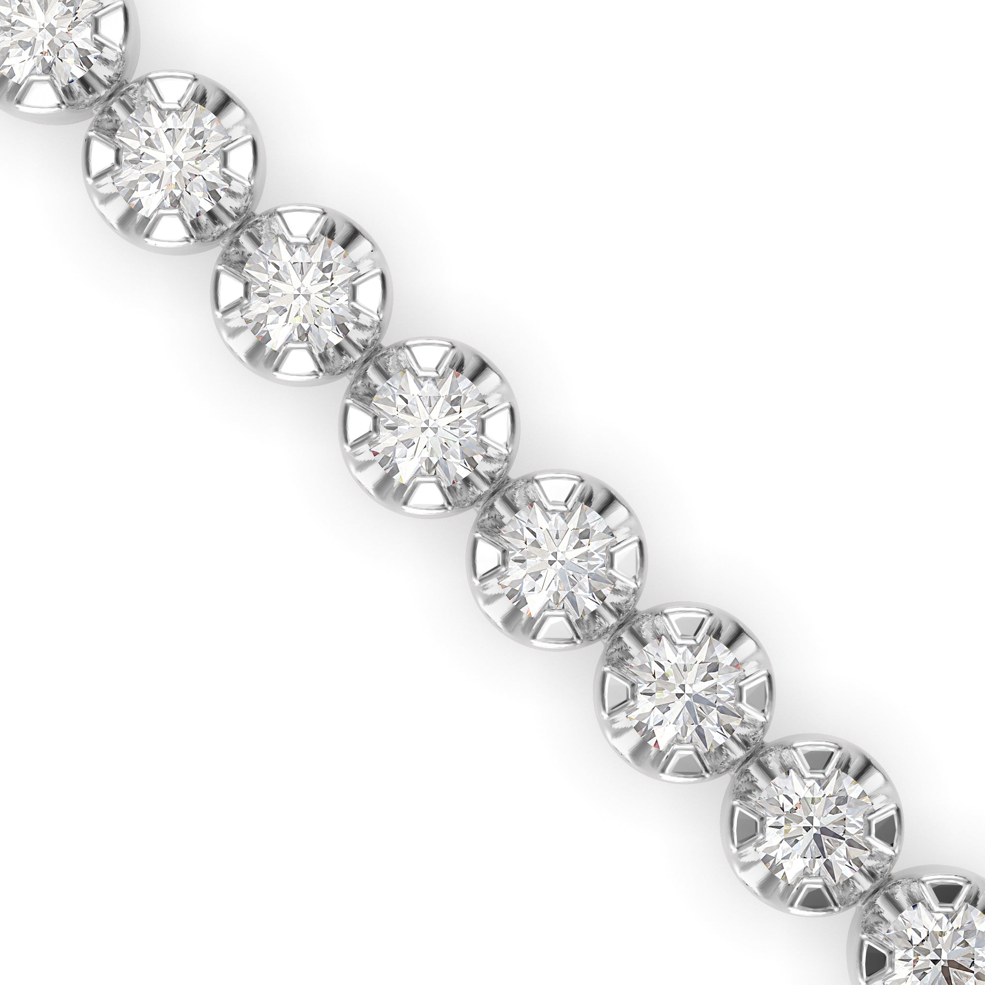 Magic Modern Circle of Luxe Diamonds Bracelet
