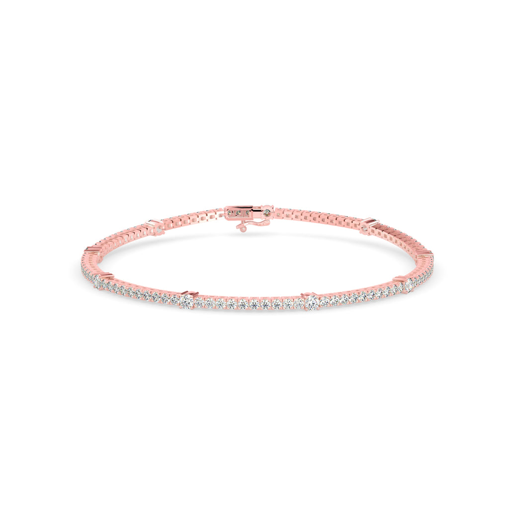 Magic Sophisticated Sparkle Diamond Tennis Bracelet