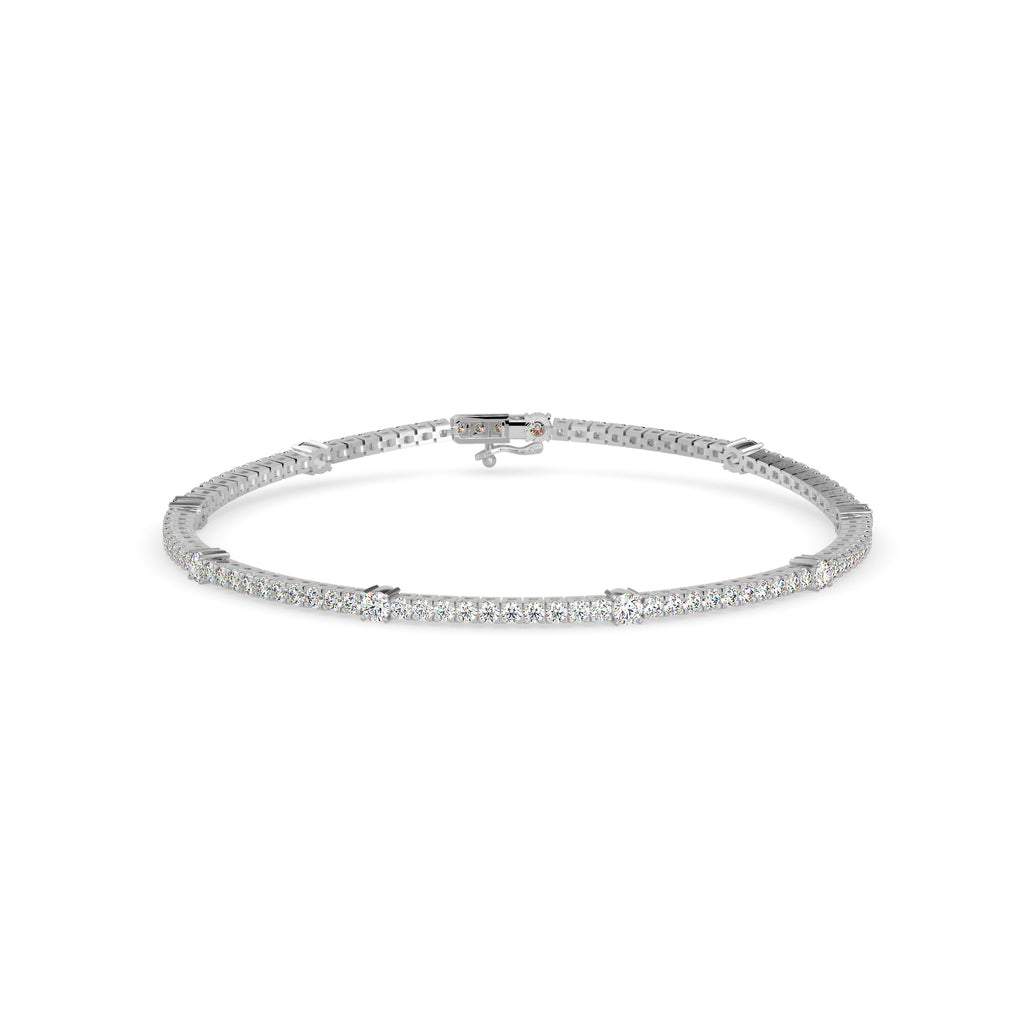 Magic Sophisticated Sparkle Diamond Tennis Bracelet
