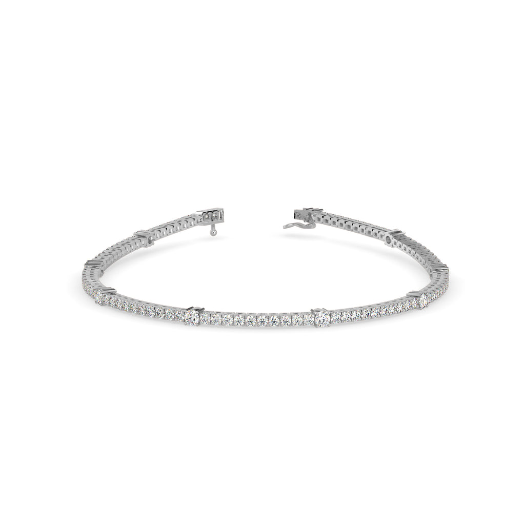 Magic Sophisticated Sparkle Diamond Tennis Bracelet