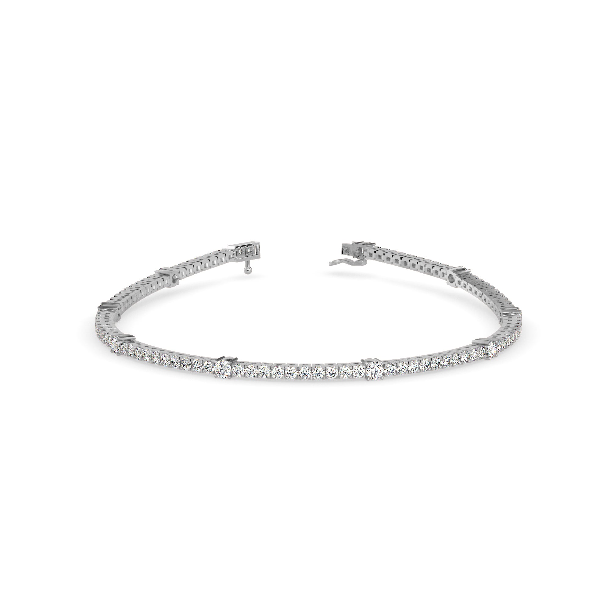 Magic Sophisticated Sparkle Diamond Tennis Bracelet