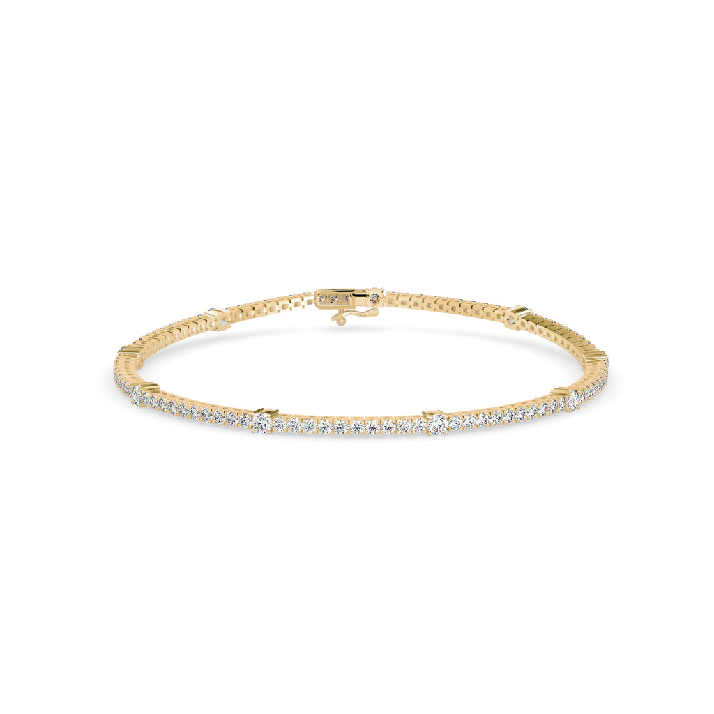 Magic Sophisticated Sparkle Diamond Tennis Bracelet
