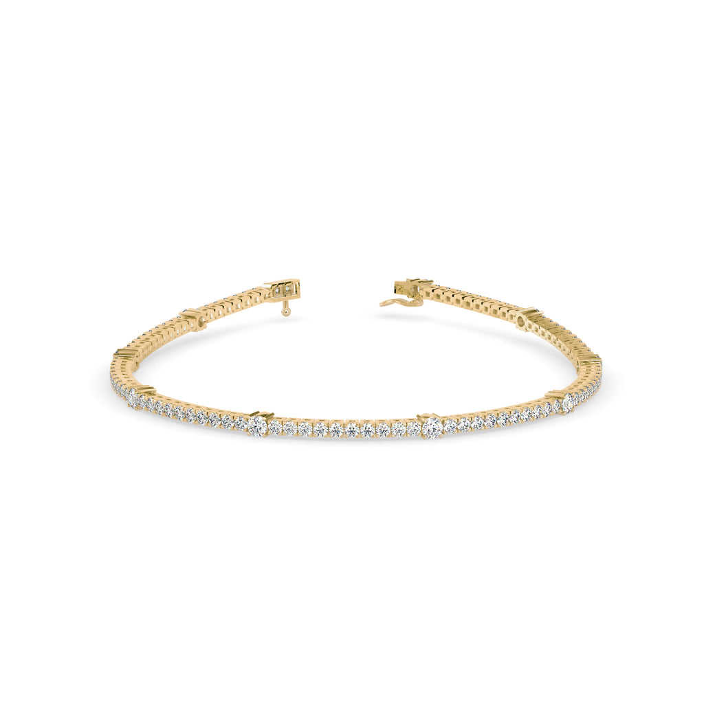 Magic Sophisticated Sparkle Diamond Tennis Bracelet