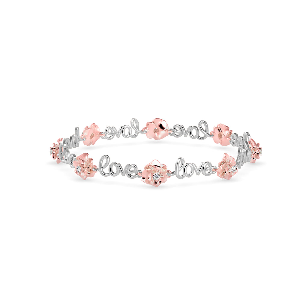 Magic Blossoms Of Love Diamond Bracelet