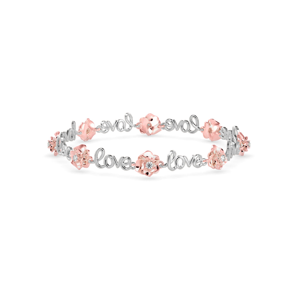 Magic Blossoms Of Love Diamond Bracelet